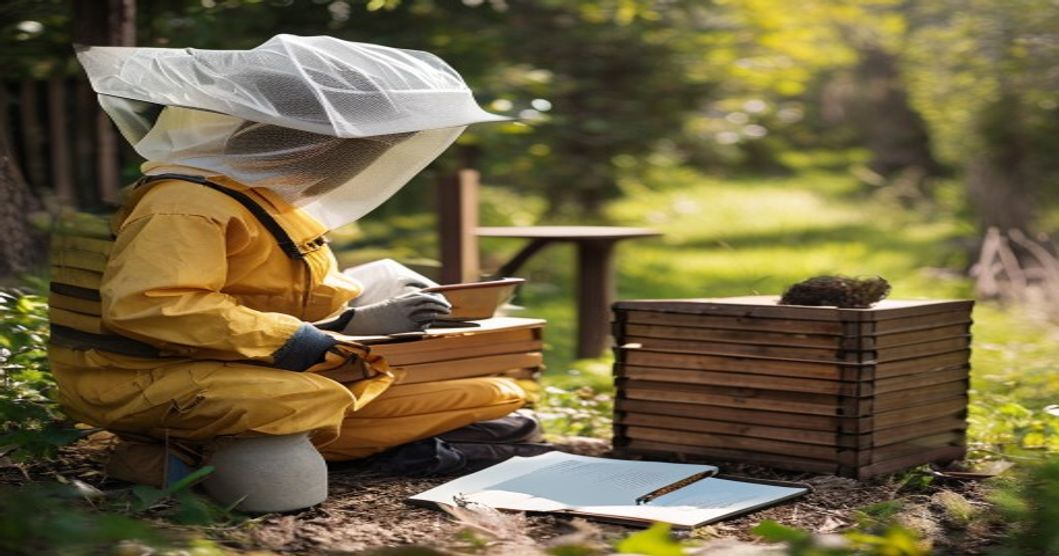 Realistic beekeeping photography placeholder for how to start beekeeping: beginner guide 2026